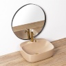 Lavabo Rea Luiza 42,5x50 beige mate (REA-U9609)