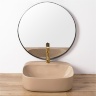 Lavabo Rea Luiza 42,5x50 beige mate (REA-U9609)