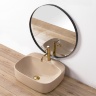 Lavabo Rea Luiza 42,5x50 beige mate (REA-U9609)