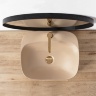 Lavabo Rea Luiza 42,5x50 beige mate (REA-U9609)