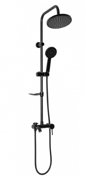 shower system Rea Luis black (REA-P7005)