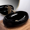 Lavabo Rea Melania 60x40,5 negro (REA-U0470)