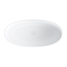 Bañera Omnires Shell 160x75 ovalada blanca (SHELLWWBM)