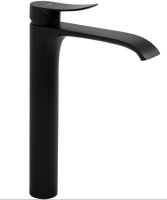Mezclador de lavabo Rea Dart negro, alto (REA-B0670)