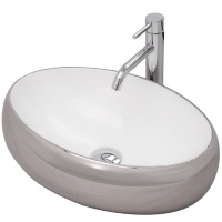 Lavabo Rea Linda 34x48,5 plata (REA-U1135)