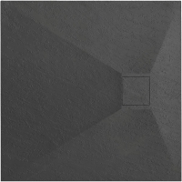 поддон Rea Magnum 90x90 квадратный, black (REA-K3910)