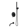 shower system Omnires Y black (SYSYW01BL)