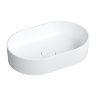 washbasin Omnires Ovo 55x36 white matt (OVOUNBM)