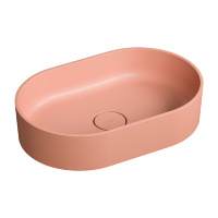 Lavabo Omnires Ovo 55x36 coral (OVOUNCO)