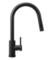Grifo monomando de cocina Rea Fresh negro (REA-B9147)