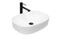 Lavabo Rea Angie 52x38 blanco (REA-U4121)