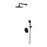 shower system with thermostat Omnires Y black (SYSYT05BL)