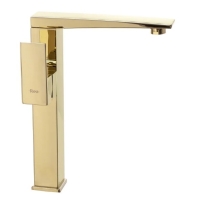 Mezclador de lavabo Rea Levi dorado (REA-B5137)