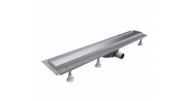 Omnires Lowfix shower drain under tiles, 100 cm (LOWFIX100TSL)