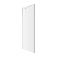 Mampara de ducha Omnires Manhattan 100x195 cm cristal de seguridad cromado (ADR10XCRTR)