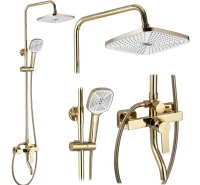 Sistema de ducha Rea Argus Gold (REA-P7840)