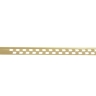 Tira decorativa Rea 120 oro mate, izquierda (REA-K3206)