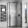 Cabina de ducha Rea Diamond 100x100 cristal de seguridad, transparente (REA-K5623)