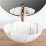 washbasin Rea Stella 35,5x35,5 aiax shiny (REA-U9088)
