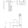Kit de higiene Omnires Parma de grafito (SYSPMBI2GR)