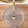 Lavabo Rea Cristal 39x39 transparente (REA-U8881)
