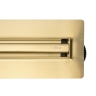 drain Rea Neox Slim Pro brushed gold 100 (REA-G6990)