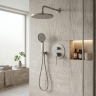 душевая система скрытого монтажа Rea Lungo Stripe brushed nickel (REA-P9493)