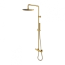 shower system with thermostat Omnires Y gold brushed (Y1244SUGLB)