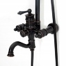Sistema de ducha Rea Vintage negro (REA-P2367)