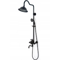 Sistema de ducha Rea Vintage negro (REA-P2367)
