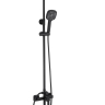 Sistema de ducha Rea Argus negro (REA-P2389)