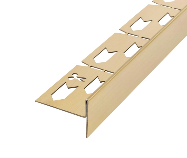 Tira decorativa Rea 140 oro mate, derecha (REA-K3226)