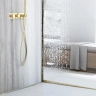 Tira decorativa Rea 140 oro mate, derecha (REA-K3226)