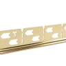 Tira decorativa Rea 140 oro mate, derecha (REA-K3226)