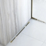 Tira decorativa Rea 140 oro mate, derecha (REA-K3226)