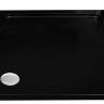Bandeja Rea Savoy 90x90 cuadrada, negra (REA-K4803)