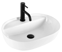 Lavabo Rea Aura 50,5x38,5 blanco (REA-U4620)