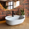 Lavabo Rea Aura 50,5x38,5 blanco (REA-U4620)