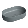 washbasin Omnires Ovo 55x36 ash gray (OVOUNAG)