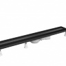 Omnires Lowfix shower drain under tile 100 cm, black (LOWFIX100TBL)