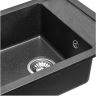 Fregadero de cocina Rea Rino 49x52 negro (ZLE-00104)