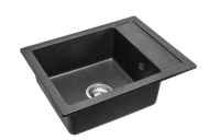 Fregadero de cocina Rea Rino 49x52 negro (ZLE-00104)