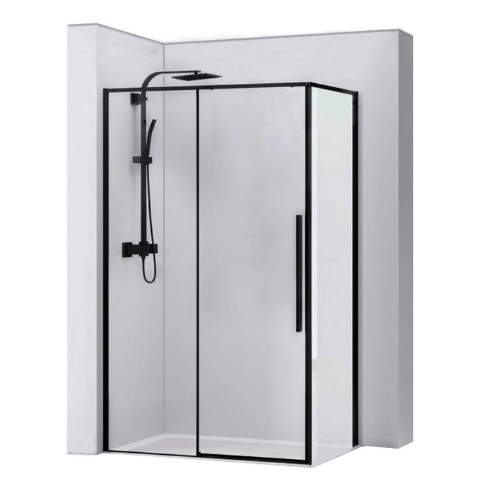 shower cabin Rea Solar 90x120 safety glass, transparent (REA-K6311)