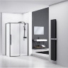 shower cabin Rea Solar 90x120 safety glass, transparent (REA-K6311)