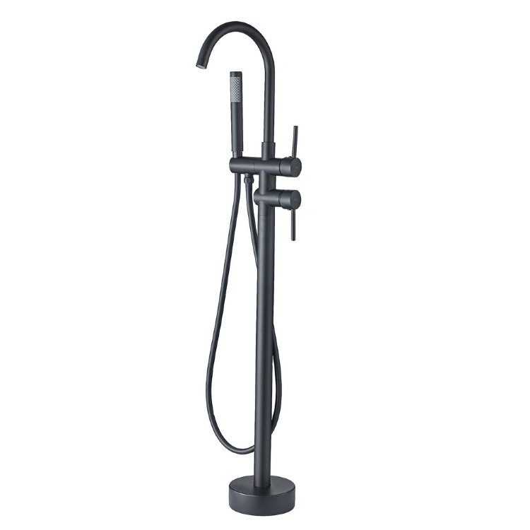 Bath mixer Rea Ortis black matte (REA-B0232)