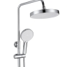 shower system Rea Bloom white/chrome (REA-P9527)