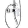 shower system Rea Bloom white/chrome (REA-P9527)