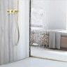 Tira decorativa Rea 100 oro mate, derecha (REA-K3217)