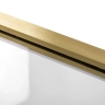 shower door Rea Rapid Swing 100x195 safety glass, transparent, brush gold (REA-K2503)