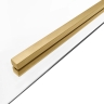 душевая кабина Rea Solar 90x120 безопасное стекло прозрачное, gold brush (REA-K9511)